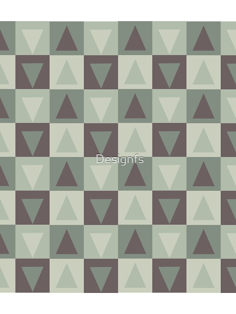 Thumbnail 3 of 3, Scarf, Geometric Pattern designed and sold by Designfs.