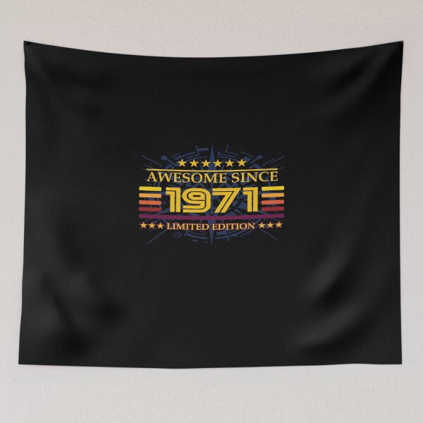 Item preview, Awesome since 1971 Limited Edition designed and sold by RetroMaritalArt.