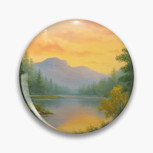 Item preview, River Village – happy little trees, blooming colors & peaceful skies designed and sold by FotoworldEdel.