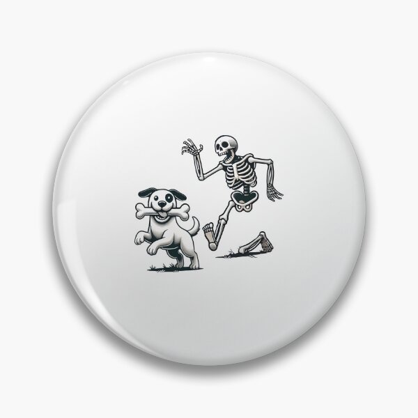 Item preview, Skeleton Chasing Dog designed and sold by Zacharieello.