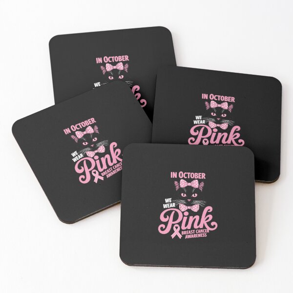 Item preview, Pink Ribbon Cat Awareness designed and sold by sandrahofer-art.