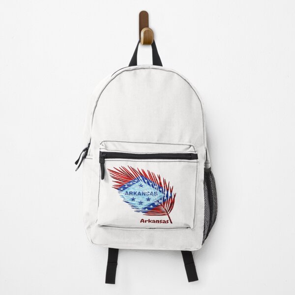 Item preview, Abstract Arkansas Flag – Feather Shape Design designed and sold by ArteJorge48.