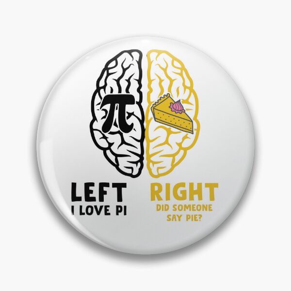 Artikelvorschau, Pi-Tag – Ich liebe Pi vs. Hat jemand Pie gesagt? Schwarz-gelbes Design entworfen und verkauft von EmeraldeaArt.
