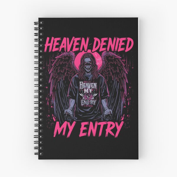 Item preview, Heaven Denied My Entry – Dark Angel Streetwear Graphic Tee designed and sold by La Velmoréa.