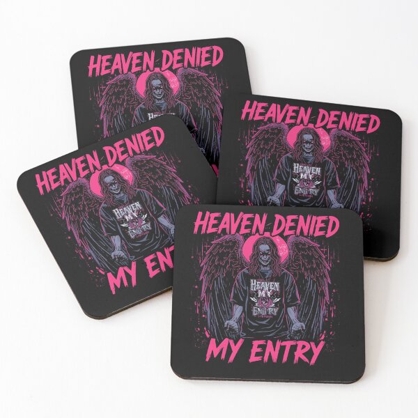 Item preview, Heaven Denied My Entry – Dark Angel Streetwear Graphic Tee designed and sold by La Velmoréa.