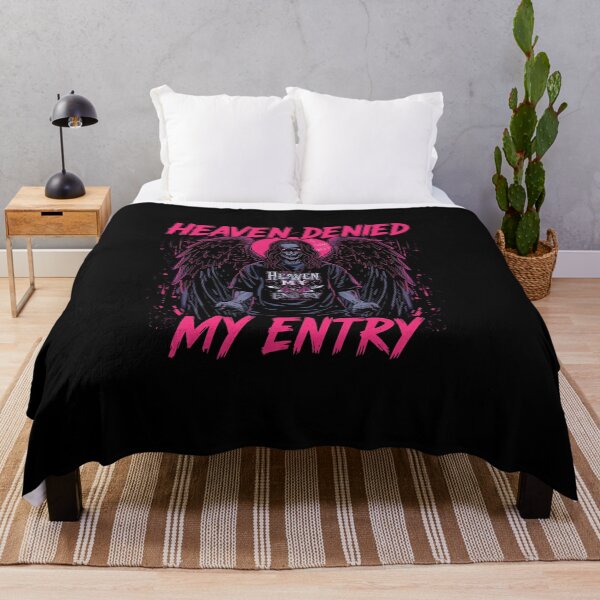 Item preview, Heaven Denied My Entry – Dark Angel Streetwear Graphic Tee designed and sold by La Velmoréa.