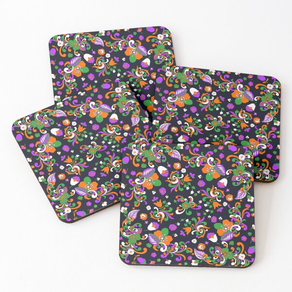 Item preview, Spooky Pop Art flowers designed and sold by NPrintsDesign.