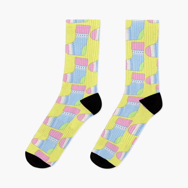 Item preview, Cute Sweet Pastel Wool Sock Winter Element designed and sold by nuchz.