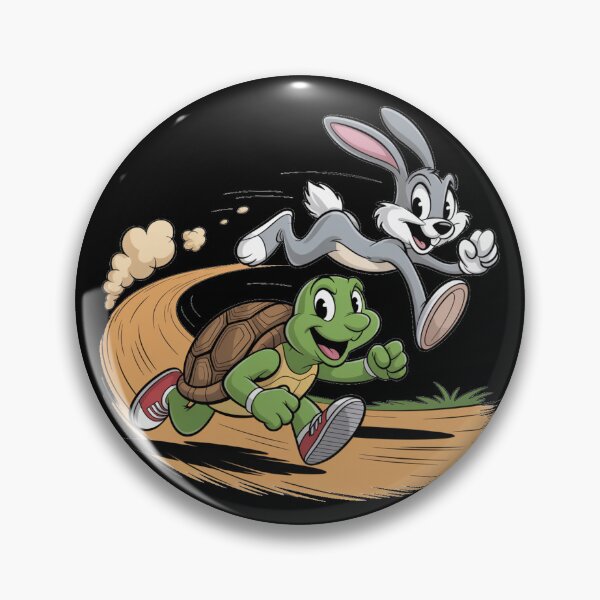 Item preview, Tortoise and Hare designed and sold by halibutgoatramb.