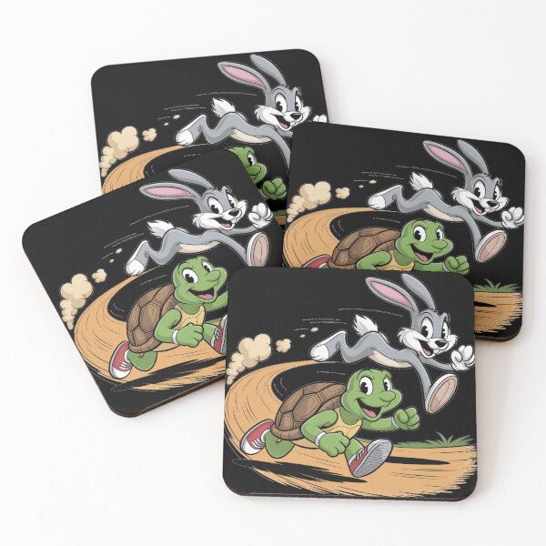 Item preview, Tortoise and Hare designed and sold by halibutgoatramb.