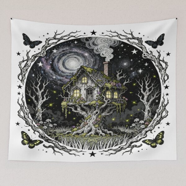 Item preview, Witchwood Celestial  Treehouse designed and sold by NightWispStudio.