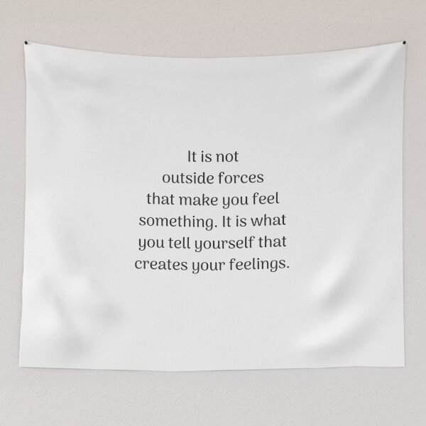 Item preview, Empowering Quotes - It is what you tell yourself that creates your feeling designed and sold by Inspirationmotivation.