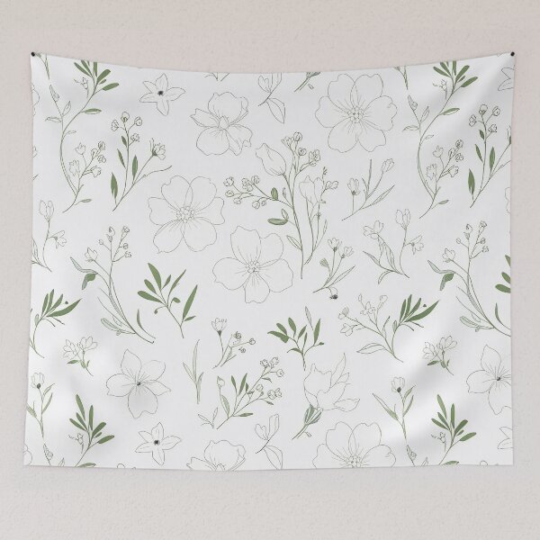 Item preview, Simple Flower Pattern designed and sold by CoolPixels.