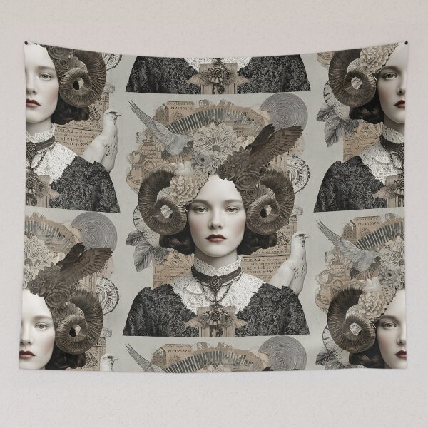 Item preview, Whimsigoth Collage designed and sold by bapupa.