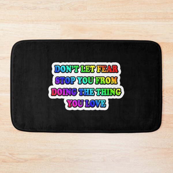 Item preview, Don't Let Fear Stop You designed and sold by carolsheiladis.
