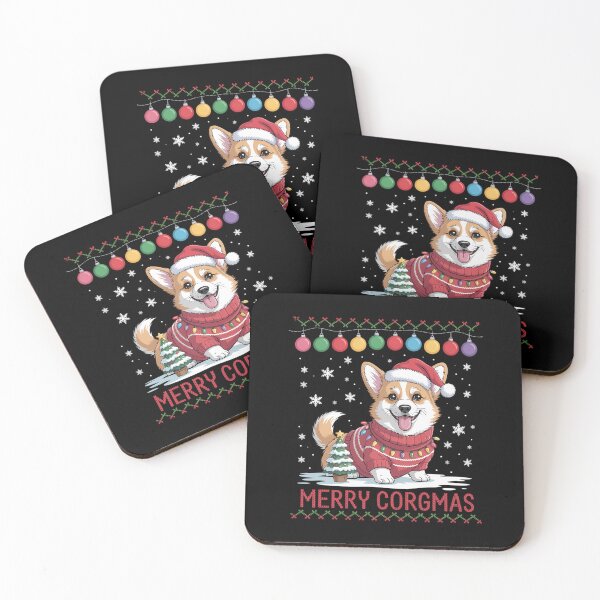 Item preview, Corgi Dog Merry Corgmas Santa Corgi Ugly Christmas designed and sold by brynatshop.