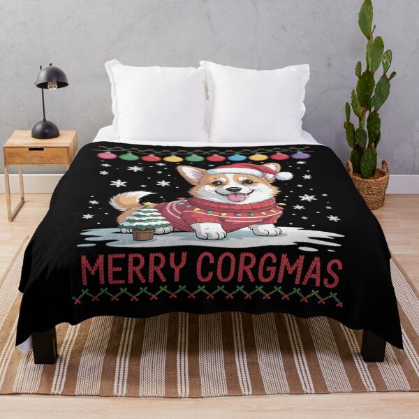 Item preview, Corgi Dog Merry Corgmas Santa Corgi Ugly Christmas designed and sold by brynatshop.