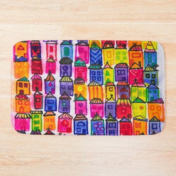 Item preview, watercolor fantasy houses designed and sold by TessAndre.