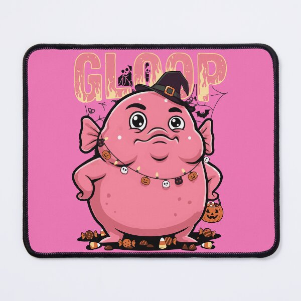 Item preview, Gloopington Halloween: A Spooky Cute Pink Blob designed and sold by AS Vectorhaus.