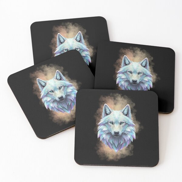 Item preview,  Wolfdog,Majestic,Guardian,Faceted,Sharp gaze,Glowing eyes,Powerful stance ,Elegant  Muscular,Fantastik,unique designs, one-of-a-kind designed and sold by chipmuckdesignn.
