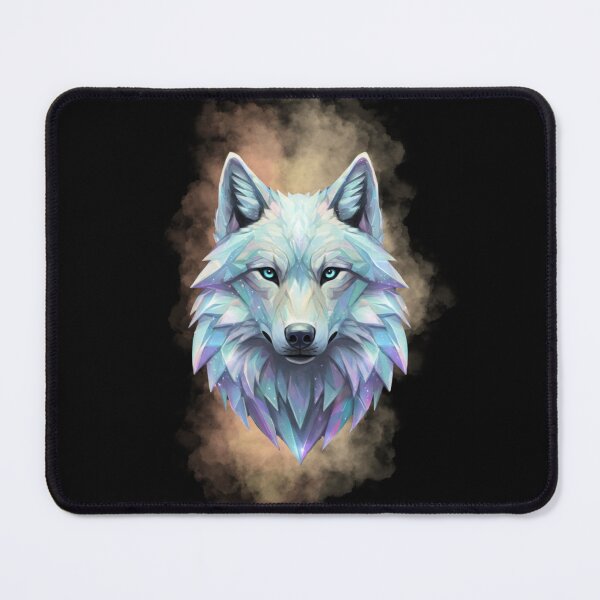 Item preview, Wolfdog,Majestic,Guardian,Faceted,Sharp gaze,Glowing eyes,Powerful stance ,Elegant Muscular,Fantastik,unique designs, one-of-a-kind designed and sold by chipmuckdesignn.