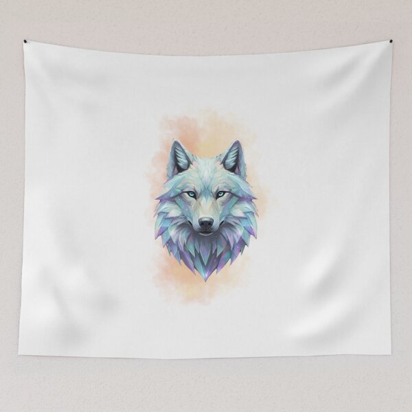 Item preview,  Wolfdog,Majestic,Guardian,Faceted,Sharp gaze,Glowing eyes,Powerful stance ,Elegant  Muscular,Fantastik,unique designs, one-of-a-kind designed and sold by chipmuckdesignn.