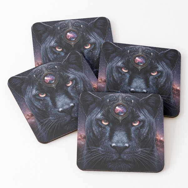 Item preview, Cosmic Panther – Mystical Guardian of the Universe designed and sold by KoruWairua-Arts.