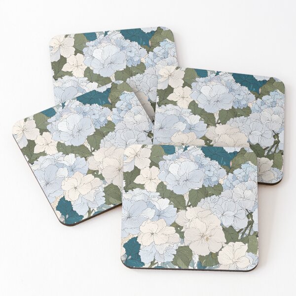 Item preview, Large Hydrangea Flowers designed and sold by CoolPixels.