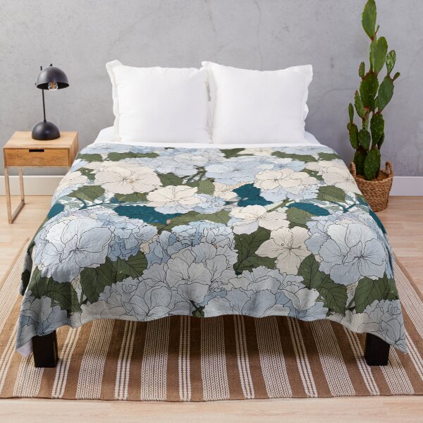Item preview, Large Hydrangea Flowers designed and sold by CoolPixels.