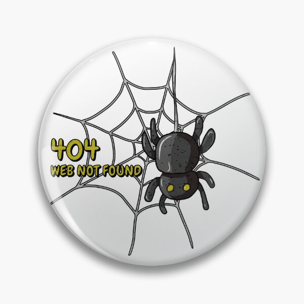 Item preview, 404 Web Not Found Funny Spider Design designed and sold by tsbbstudio.