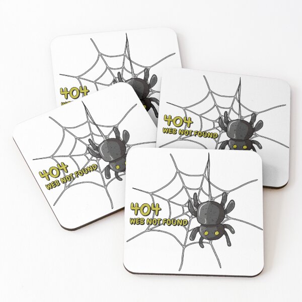 Item preview, 404 Web Not Found Funny Spider Design designed and sold by tsbbstudio.