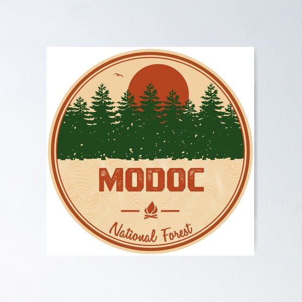 Item preview, Modoc National Forest designed and sold by Esskay Designs.