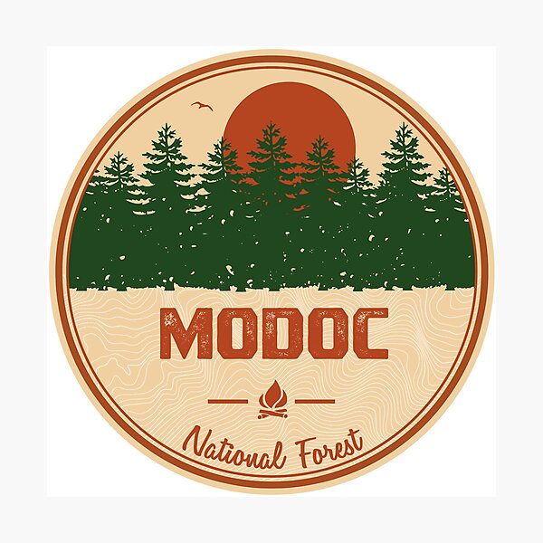Item preview, Modoc National Forest designed and sold by Esskay Designs.