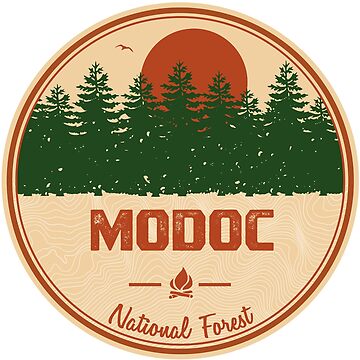 Artwork thumbnail, Modoc National Forest by Esskay Designs