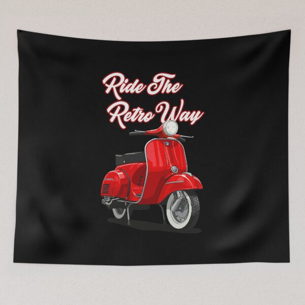 Item preview, Ride The Retro Way designed and sold by BronArtworks.