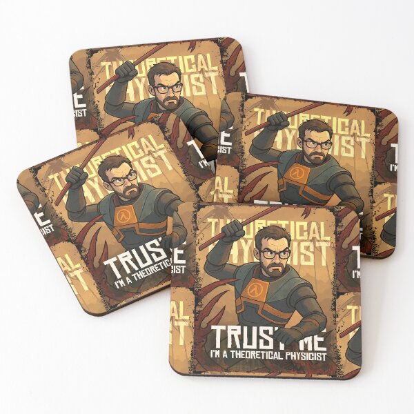 Item preview, Theoretical Physicist (Half Life) Retro Gaming Art  designed and sold by Back2Collage.