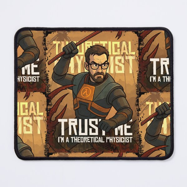 Item preview, Theoretical Physicist (Half Life) Retro Gaming Art designed and sold by Back2Collage.