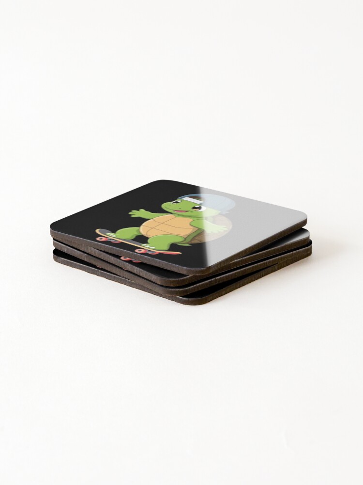 Thumbnail 4 of 5, Coasters (Set of 4), Shell Yeah! designed and sold by Aetheriswork.