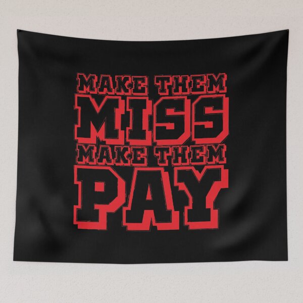 Item preview, Make Them Miss Make Them Pay - Boxing Quote Design designed and sold by simpledarkwavewisdom.