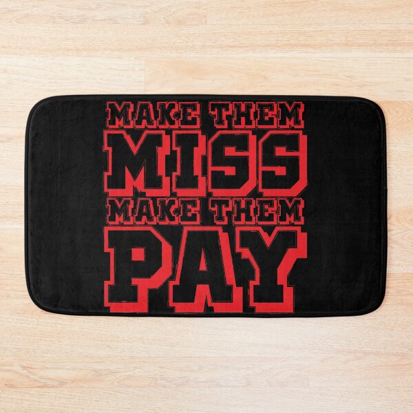 Item preview, Make Them Miss Make Them Pay - Boxing Quote Design designed and sold by simpledarkwavewisdom.