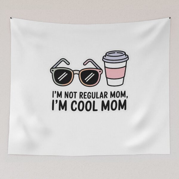 Item preview, i'm not regular mom i'm cool mom designed and sold by Mateusz Majcherek.