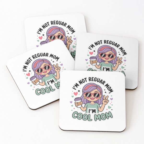 Item preview, i'm not regular mom i'm cool mom designed and sold by Mateusz Majcherek.