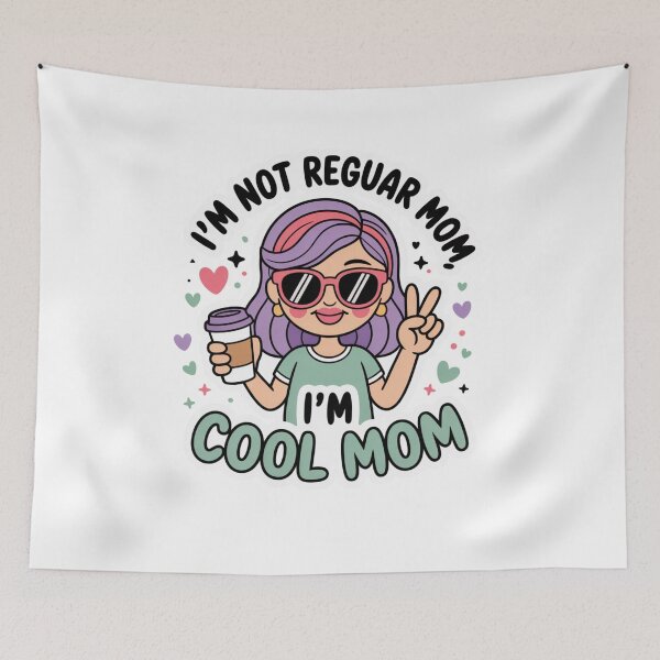Item preview, i'm not regular mom i'm cool mom designed and sold by Mateusz Majcherek.