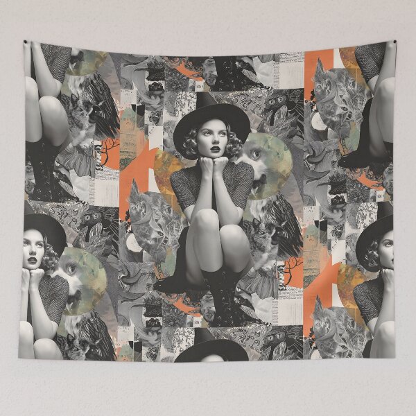 Item preview, Dark Witchy Collage designed and sold by bapupa.