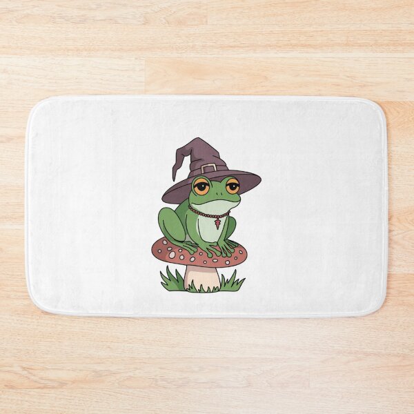 Item preview,  halloween Mushroom frog witch  designed and sold by SOUFIANE1991.