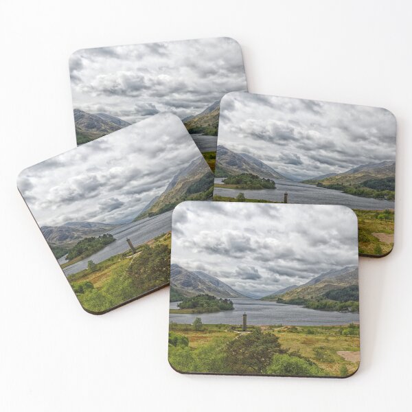 Item preview, Glenfinnen monument and lock in Scotland UK designed and sold by John Gilham - Landscape Photography.