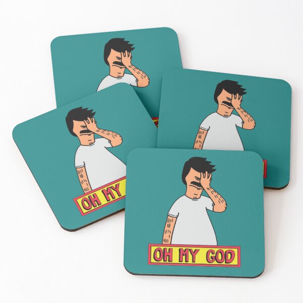 Bob OMG Coasters (Set of 4)