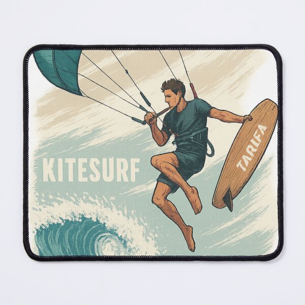 Item preview, Kitesurfer with board in hand designed and sold by Flisby.