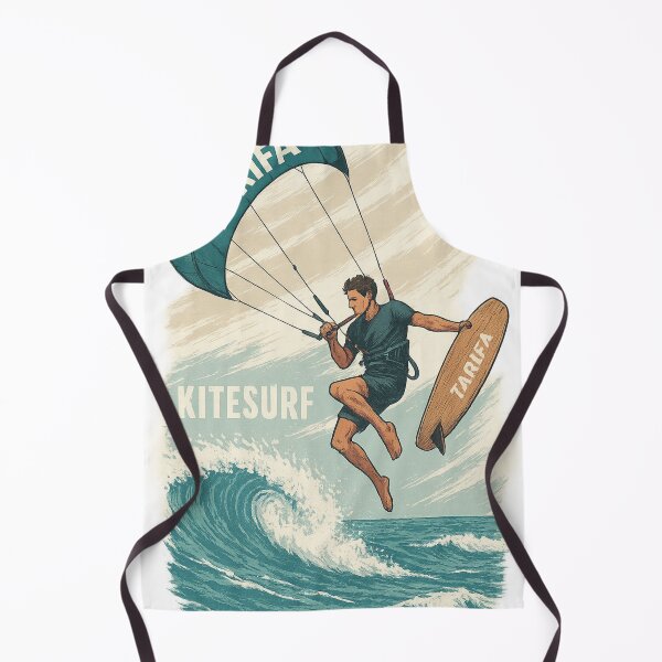 Item preview, Kitesurfer with board in hand designed and sold by Flisby.