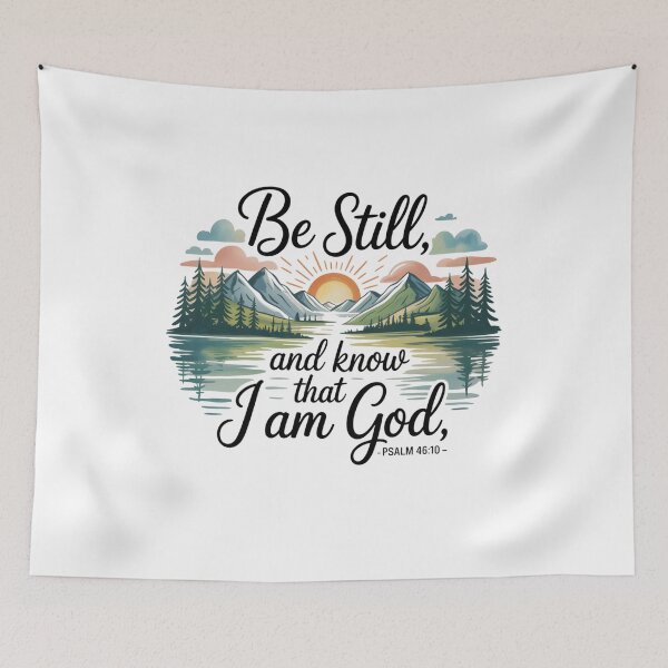 Item preview, Be Still, and Know that I am God | Psalm 46:10 designed and sold by Mateusz Majcherek.